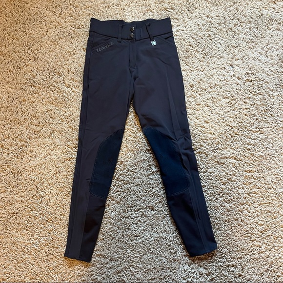 Romfh Sarafina Knee Patch Breeches Grey Women’s Size 22